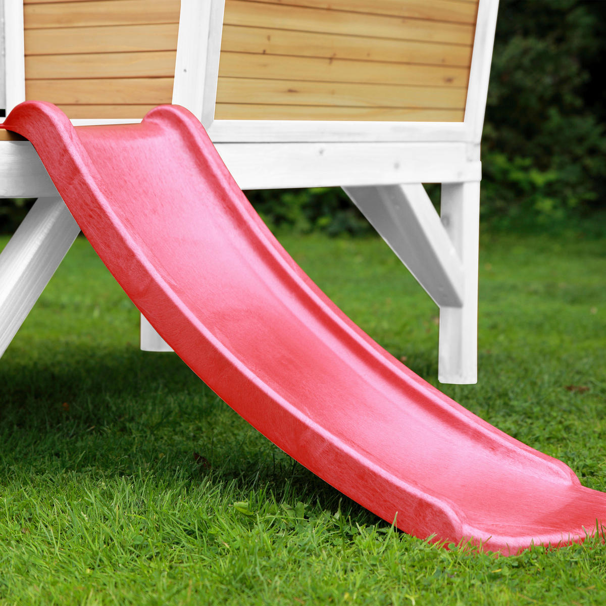 AXI Spielhaus Robin braun B/H/L: ca. 264x203x177 cm Robin - braun/weiß (177,00/264,00/203,00cm) - AXI
