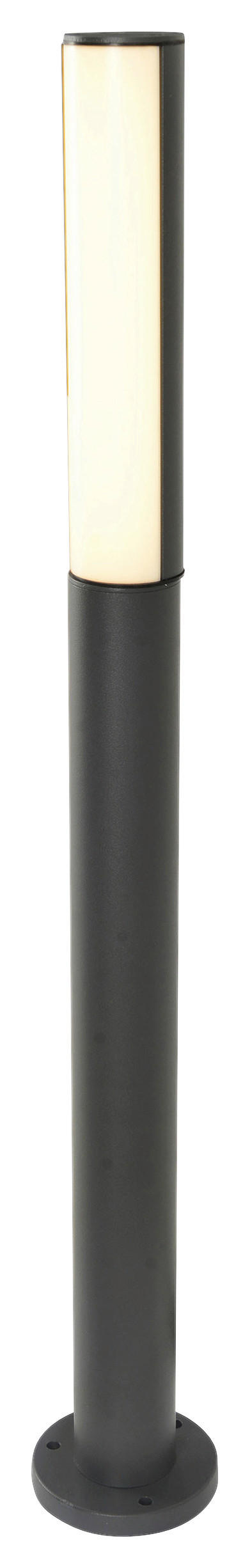 Näve Leuchten LED-Außensockelleuchte 2045497 schwarz Kunststoff Aluminium H/D: ca. 90x12 cm LED Außensockelleuchte Flair - schwarz (12,00/90,00cm) - Näve Leuchten