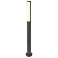 Näve Leuchten LED-Außensockelleuchte 2045497 schwarz Kunststoff Aluminium H/D: ca. 90x12 cm LED Außensockelleuchte Flair - schwarz (12,00/90,00cm) - Näve Leuchten