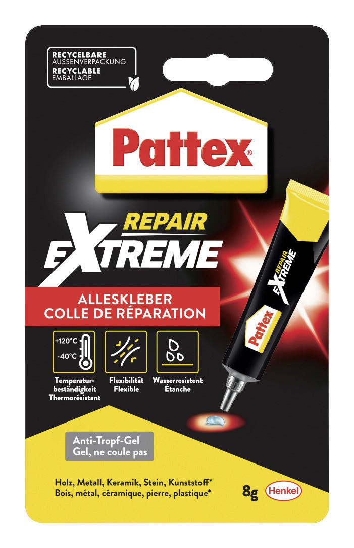 Pattex Kraftkleber Repair-Extreme-Gel ca. 8 g