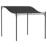 Outsunny Anbaupavillon dunkelgrau Metall B/H/L: ca. 298x250x248 cm Anbaupavillon - dunkelgrau (248,00/298,00/250,00cm) - Outsunny