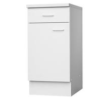 Unterschrank Top weiß matt B/H/T: ca. 40x85x60 cm Top - weiß (40,00/85,00/60,00cm) - Menke