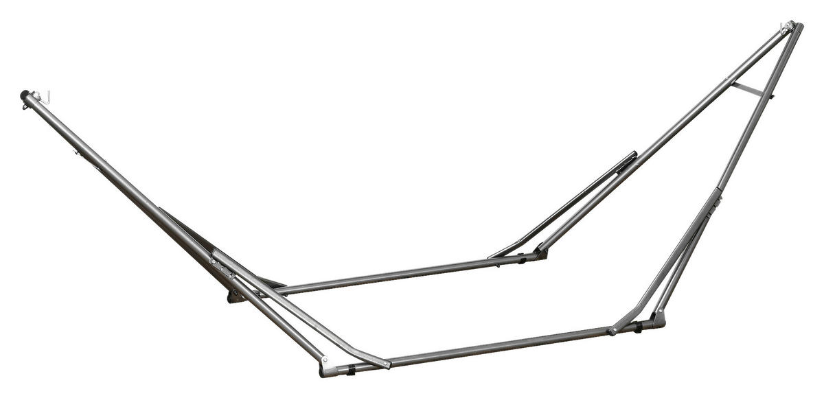 Outsunny Hängemattengestell Hängemattengestell - grau (290,00/92,00/88,00cm) - Outsunny