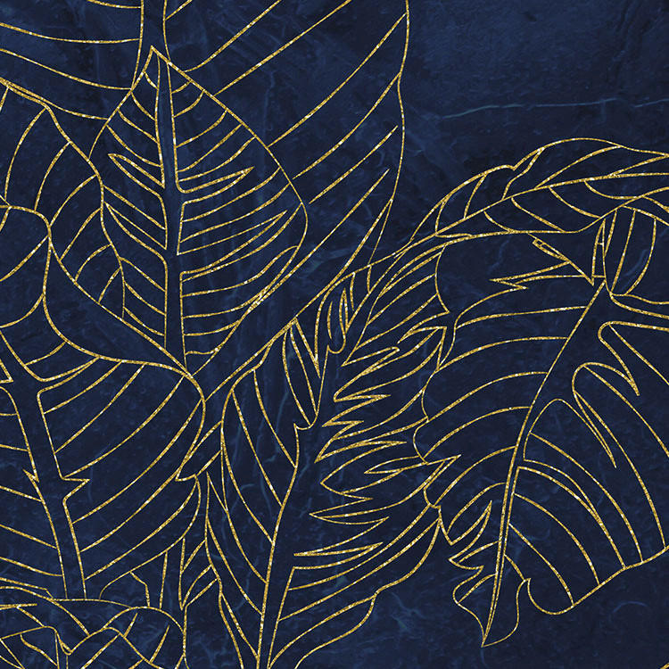 Komar Fototapete Royal Blue D: ca. 125 cm Royal Blue - (125,00cm) - Komar