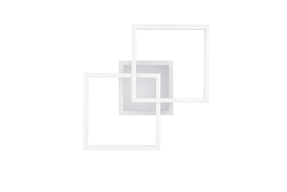 Reality Deckenleuchte R62793406 Venida Chrom Metall B/H/T: ca. 57x5x35 cm Venida - Chrom (57,00/5,00/35,00cm) - Reality