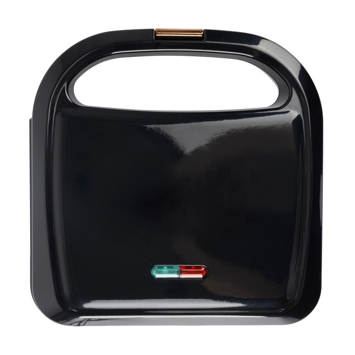 BERGNER Sandwichtoaster BG-53005-CP schwarz Kupfer Aluminium Kunststoff B/H/L: ca. 22x9x22 cm COPPER - schwarz/Kupfer (22,00/22,00/9,00cm) - BERGNER