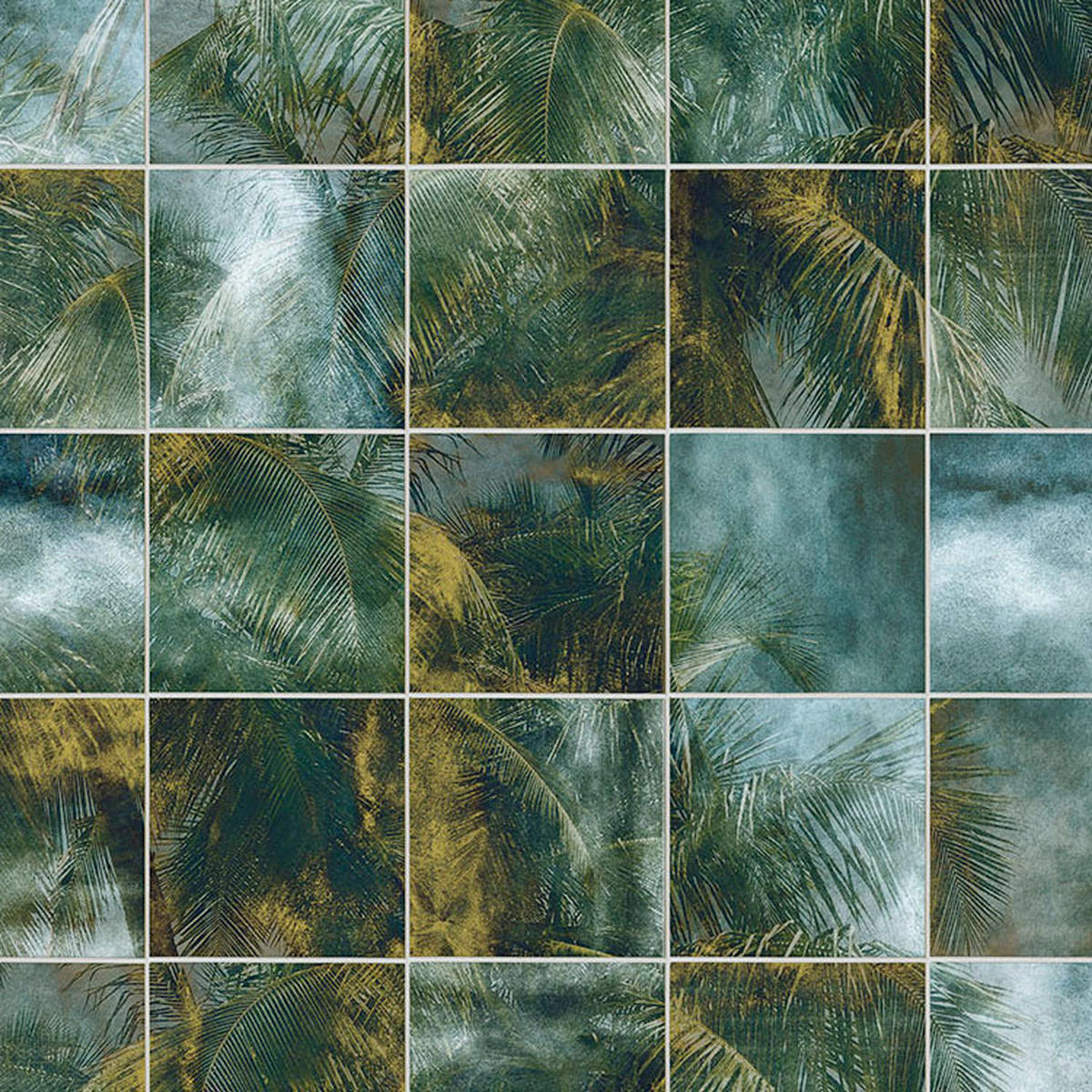 Komar Fototapete Palm Puzzle B/L: ca. 200x280 cm Palm Puzzle - (200,00/280,00cm) - Komar