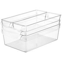 MICHELINO Organizer transparent Kühlschrank-Organizer_4erSet - transparent - MICHELINO
