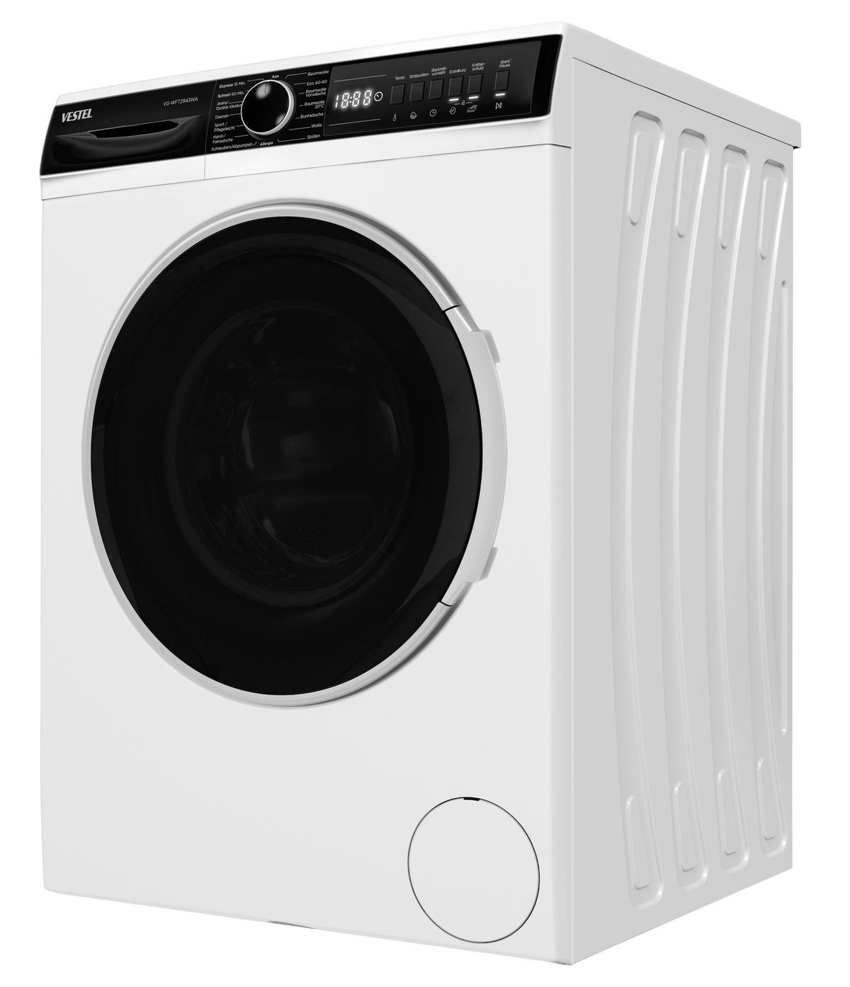 VESTEL Waschmaschine VG-WFT2943WA weiß B/H/T: ca. 60x85x58 cm Waschmaschine VG-WFT2943WA - weiß (60,00/85,00/58,00cm) - VESTEL