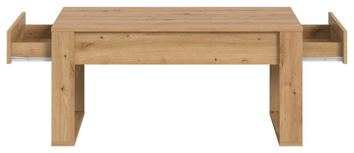 Couchtisch Malmö Artisan Oak Nachbildung B/H/T: ca. 110x52x60 cm Malmö - (110,00/52,00/60,00cm) - xonox.home
