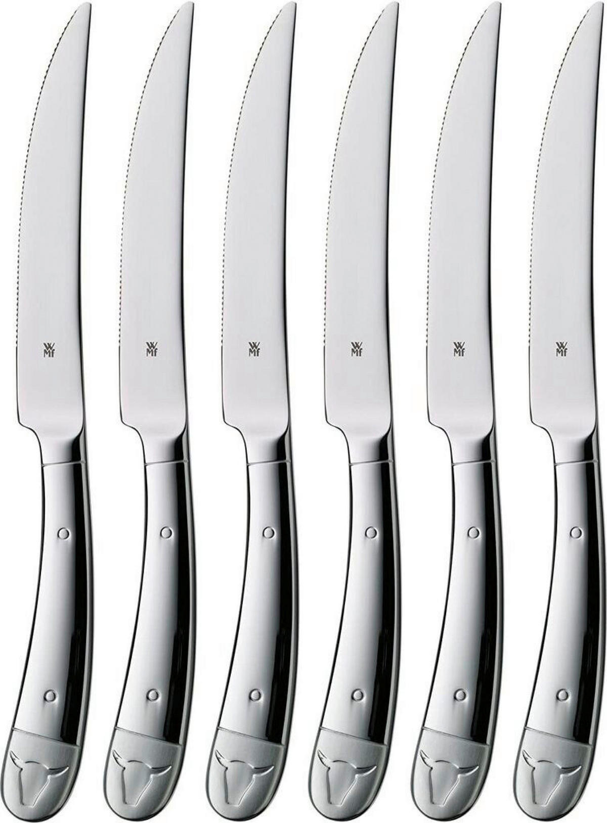 WMF Steakmesser-Set silber Edelstahl 6 tlg. Steakmesserset_6tlg.WMF - silber - WMF