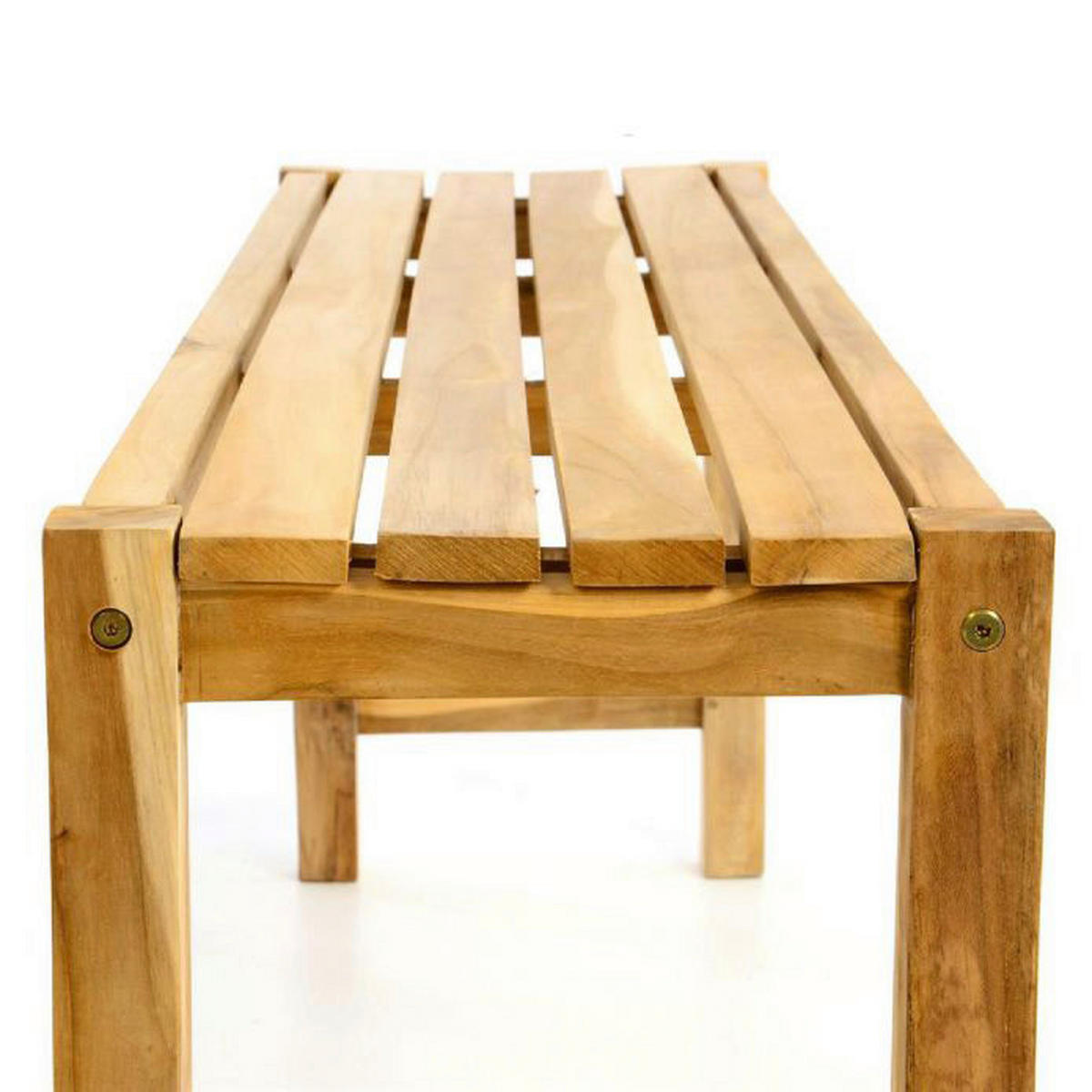 VCM Gartensitzgruppe braun Teakholz B/H/T: ca. 69x75x135 cm Gartensitzgruppe - braun (69,00/75,00/135,00cm) - VCM