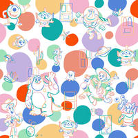 Komar Fototapete Pixar Memories B/L: ca. 250x250 cm Pixar Memories - (250,00/250,00cm) - Komar