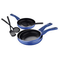 SAN IGNACIO Pfannen-Set LAND INDIGO blau Aluminium LAND INDIGO - blau - SAN IGNACIO