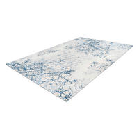 360Living Teppich Galaxy creme B/L: ca. 80x150 cm Galaxy - blau/creme (80,00/150,00cm) - 360Living