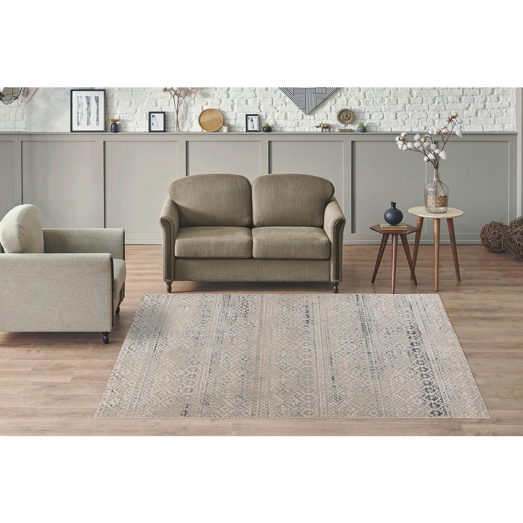 Thumbnail - 360Living Teppich Gene beige B/L: ca. 80x150 cm