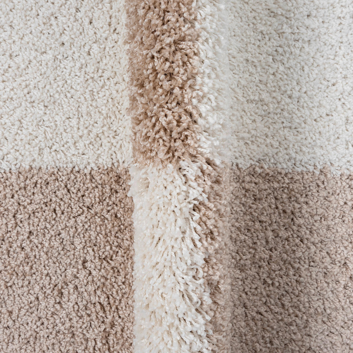 Sanat Hochflorteppich MILANO beige B/L: ca. 200x290 cm MILANO - beige (200,00/290,00cm) - Sanat