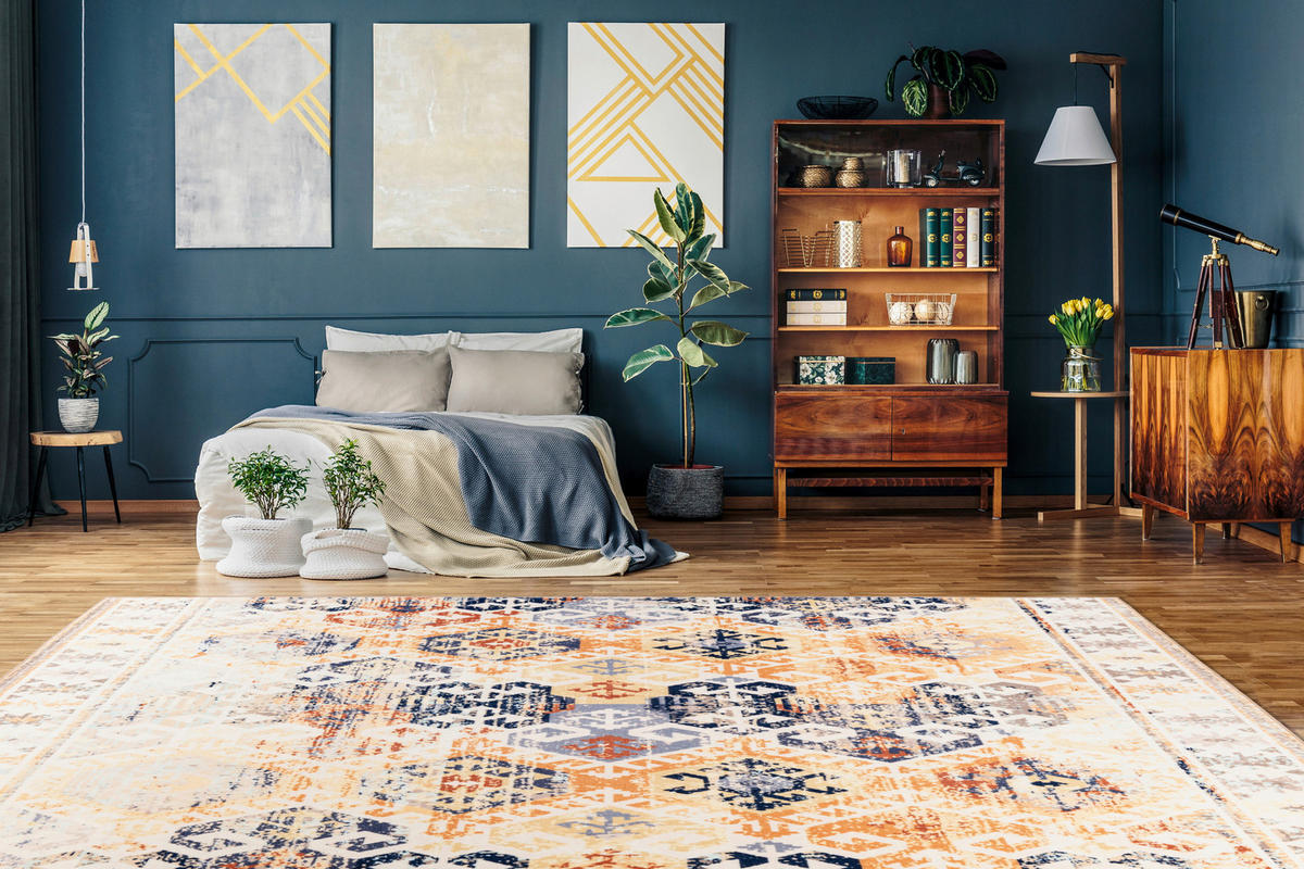 360Living Teppich Saphira beige B/L: ca. 160x230 cm Saphira - beige (160,00/230,00cm) - 360Living