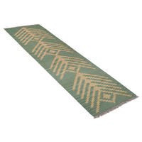 PersaTepp Teppich Kelim Gashgai grün B/H/L: ca. 57x1x190 cm Kelim Gashgai - grün (190,00/57,00/1,00cm) - PersaTepp