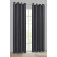 ACUS design collection Ösenvorhang Barnaby schwarz B/L: ca. 140x235 cm Barnaby - schwarz (140,00/235,00cm) - ACUS design collection