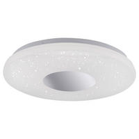 Just Light Deckenleuchte PN14822-17 Chrom Eisen Kunststoff H/D: ca. 10x59 cm 1 Brennstellen LAVINIA - Chrom (59,00/10,00cm) - Just Light