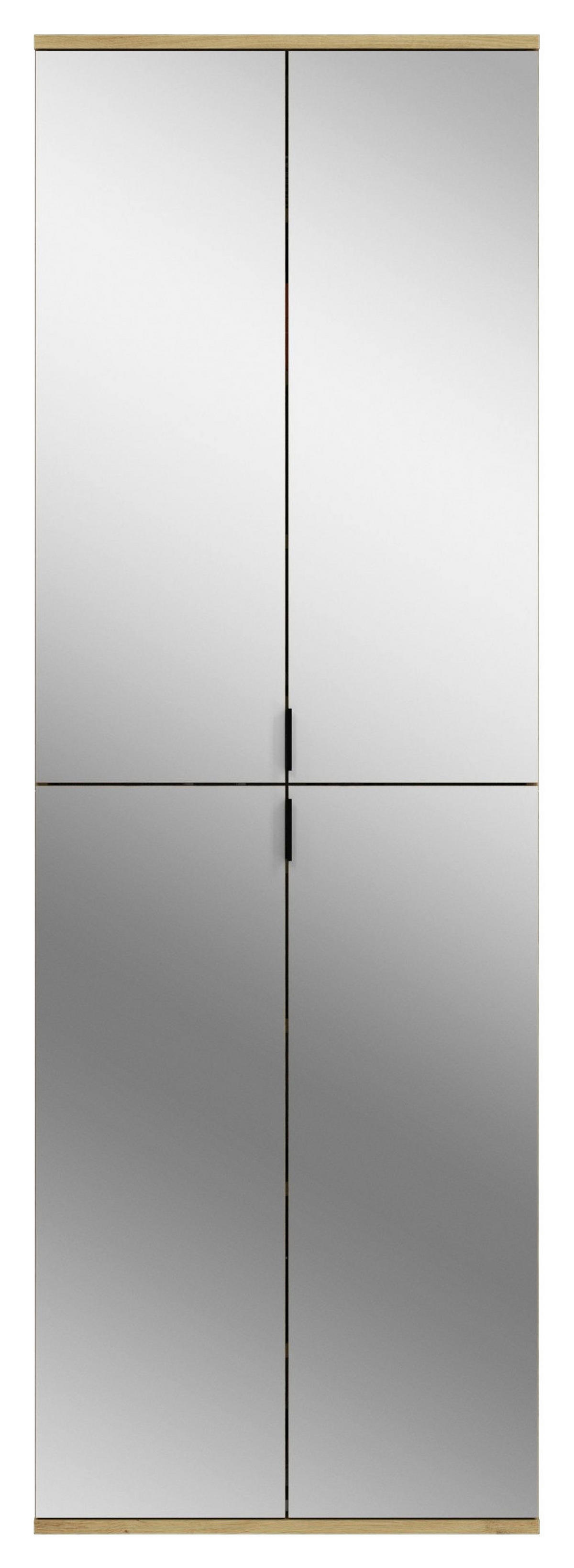 Garderobe PROJEKT Eiche Artisan Nachbildung Spiegel B/H/T: ca. 213x193x34 cm PROJEKT - Eiche (213,00/193,00/34,00cm) - xonox.home