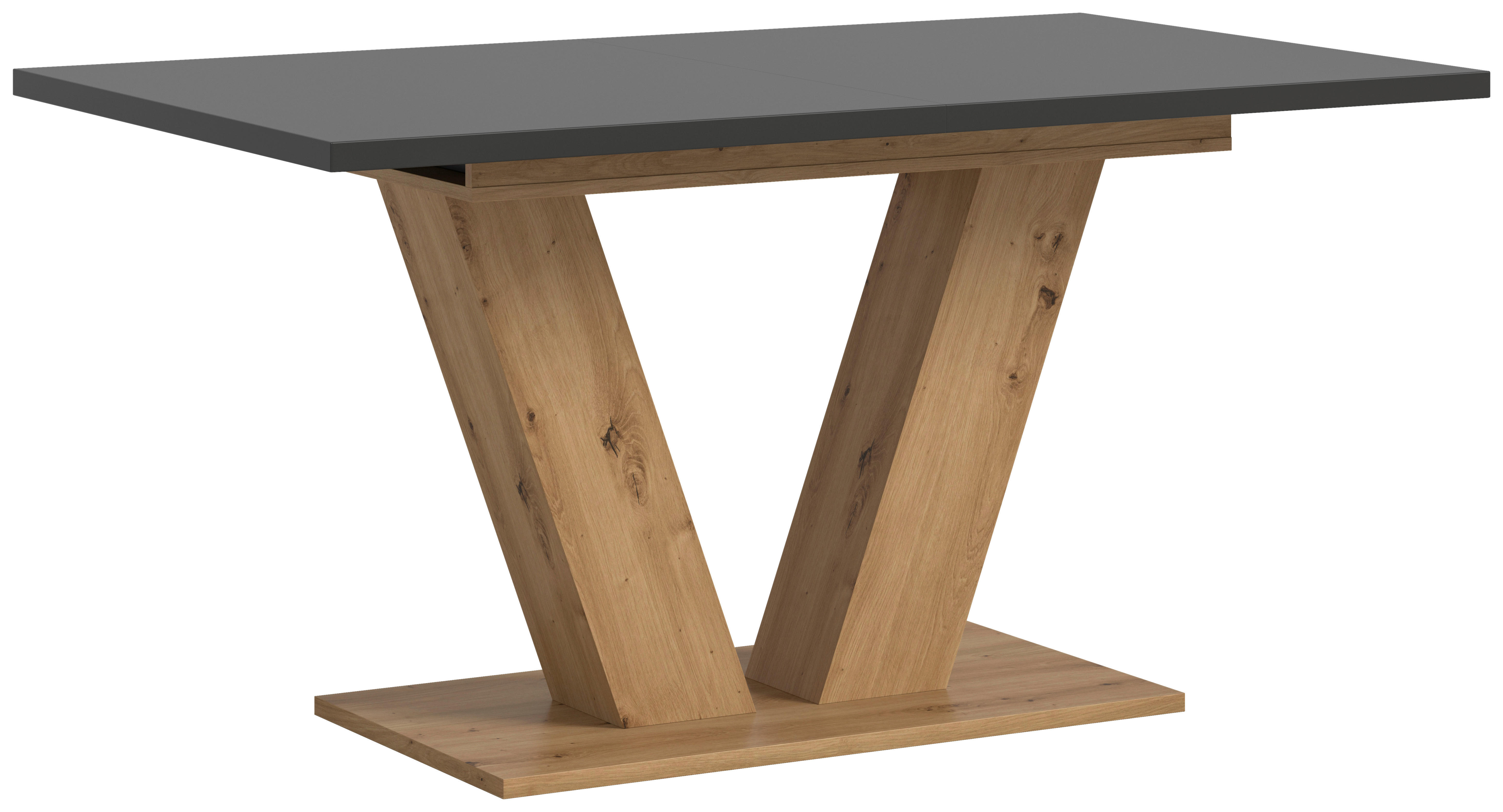 Esstisch MOTION grau Artisan Nachbildung B/H/T: ca. 150x76x90 cm MOTION - grau (150,00/76,00/90,00cm) - xonox.home