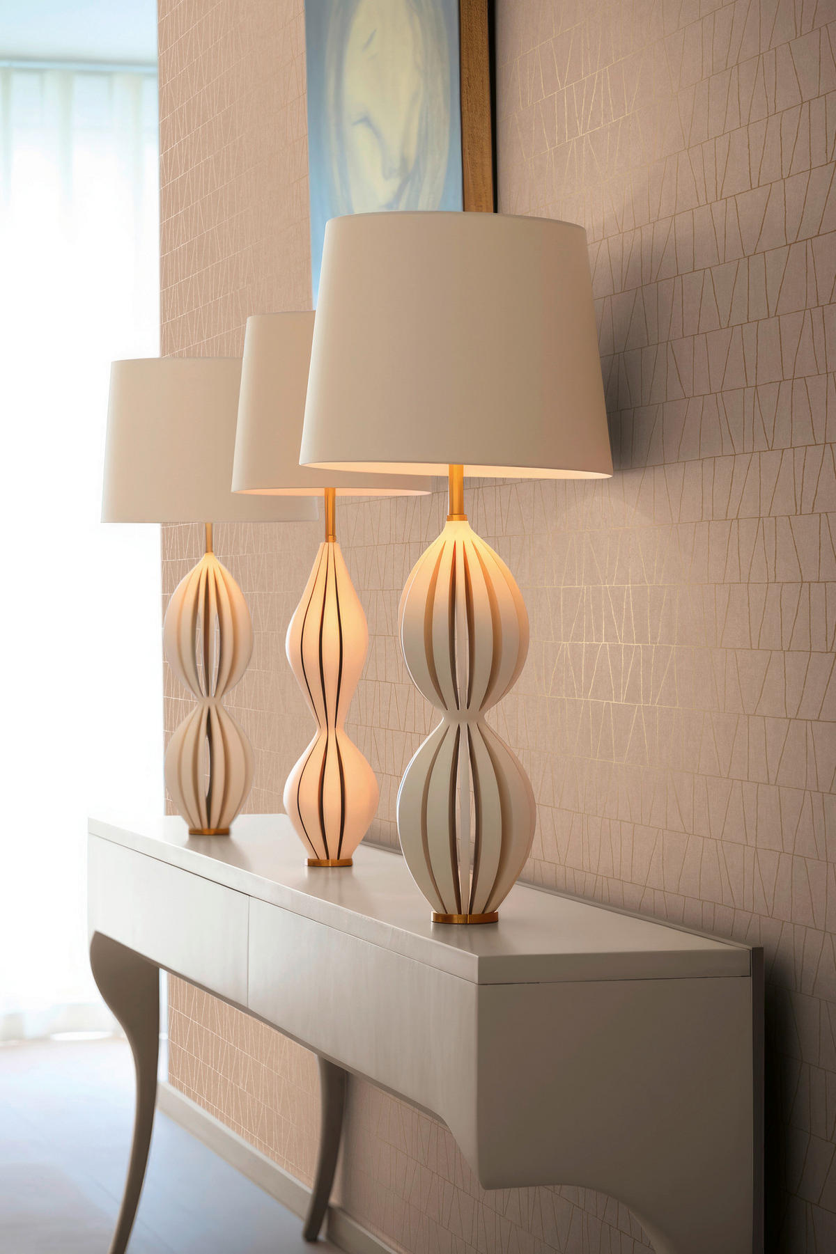 A.S.Création Vliestapete gold altrosa B/H/D: ca. 53x1005x8,4 cm Vliestapete - gold/altrosa (8,40/1005,00cm) - A.S.Creation