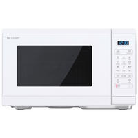 Sharp Mikrowelle mit Grill YC-MG252AE-C weiß Kunststoff B/H/T: ca. 47,2x28x34,5 cm Mikrowelle YC-MG252AE-C Sharp - weiß (47,20/28,00/34,50cm) - Sharp