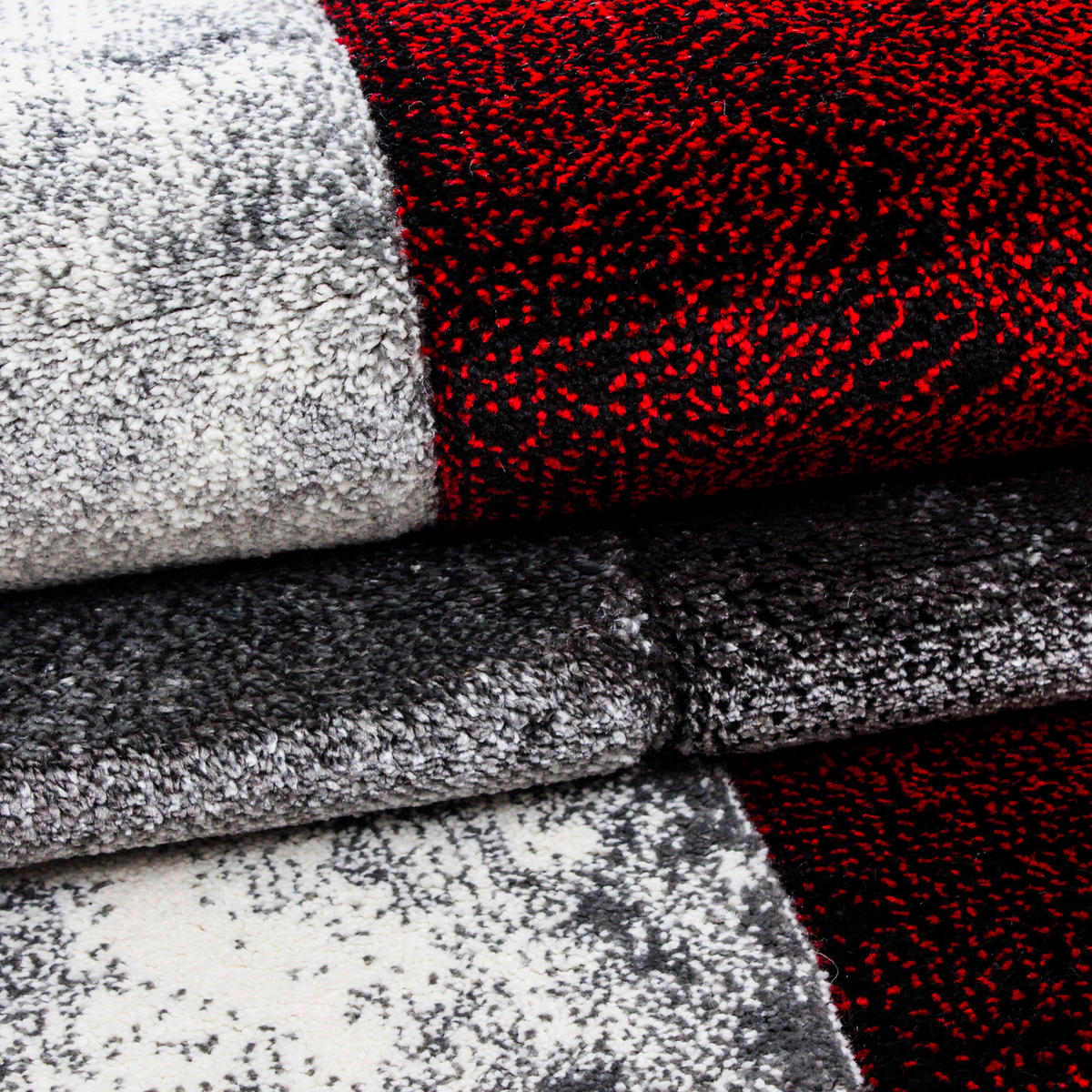 Ayyildiz Teppich HAWAII rot B/L: ca. 80x150 cm HAWAII - rot (80,00/150,00cm) - Ayyildiz