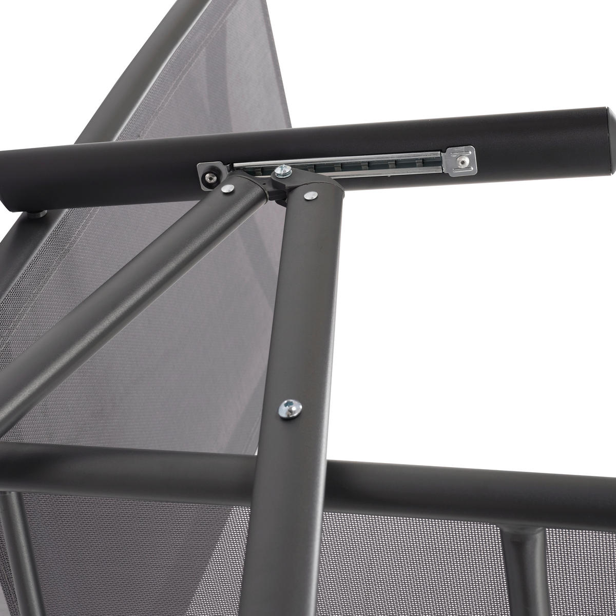 POCOline Gartensitzgruppe Patioset_5tlg. - schwarz/anthrazit - POCOline