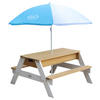 AXI Sand & Wassertisch Nick braun B/H/L: ca. 98x49x95 cm Nick - braun/blau (95,00/98,00/49,00cm) - AXI