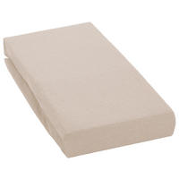 Spannbetttuch Jersey Spannbetttuch_Jersey 150x200cm - sand (150,00/200,00cm) - oh cosy