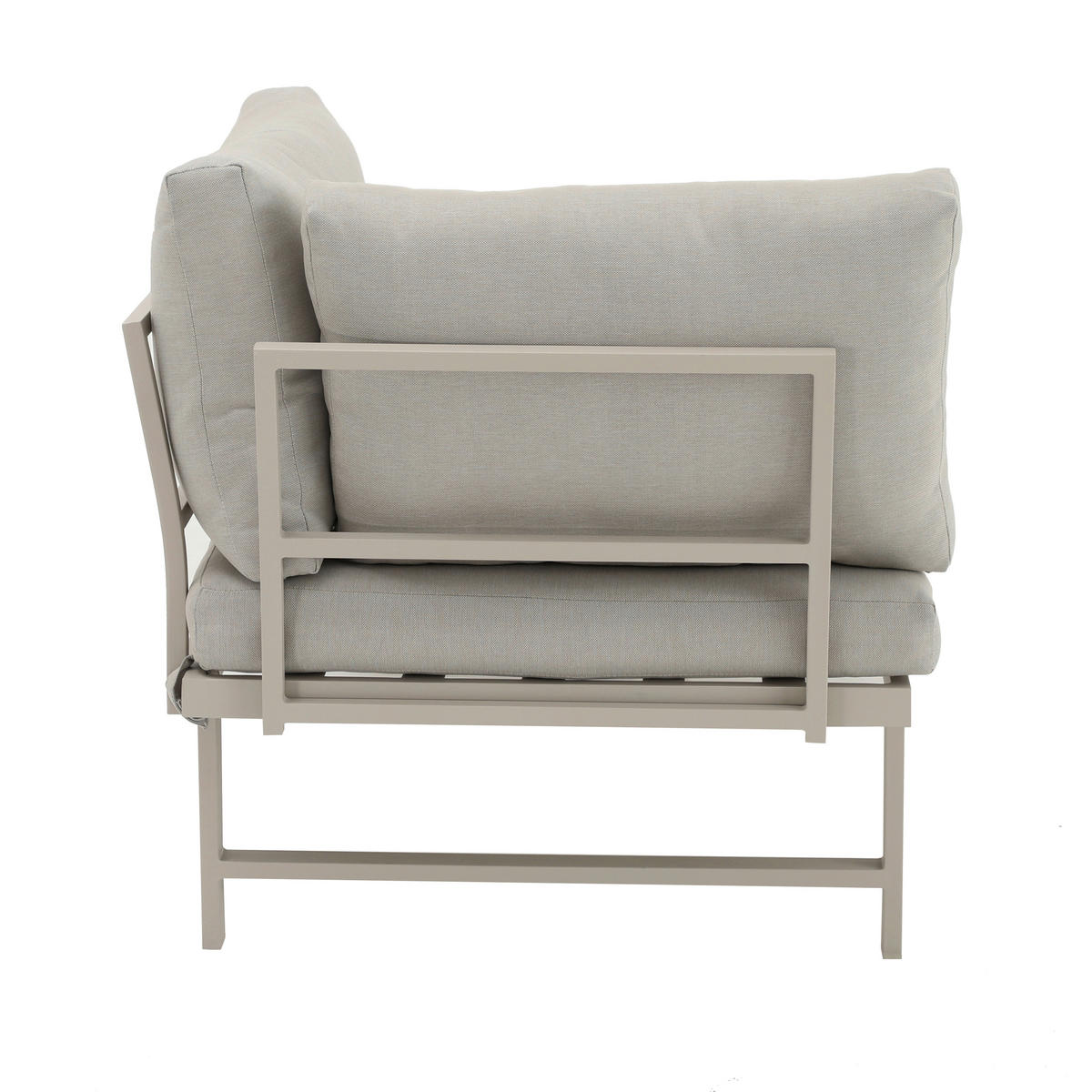 POCOline Gartensitzgruppe Onno hellgrau Stahl Onno - hellgrau - POCOline