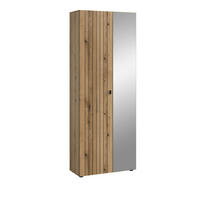 Garderobenschrank STATION Evoke Oak Nachbildung B/H/T: ca. 70x192x37 cm STATION - (70,00/192,00/37,00cm) - xonox.home