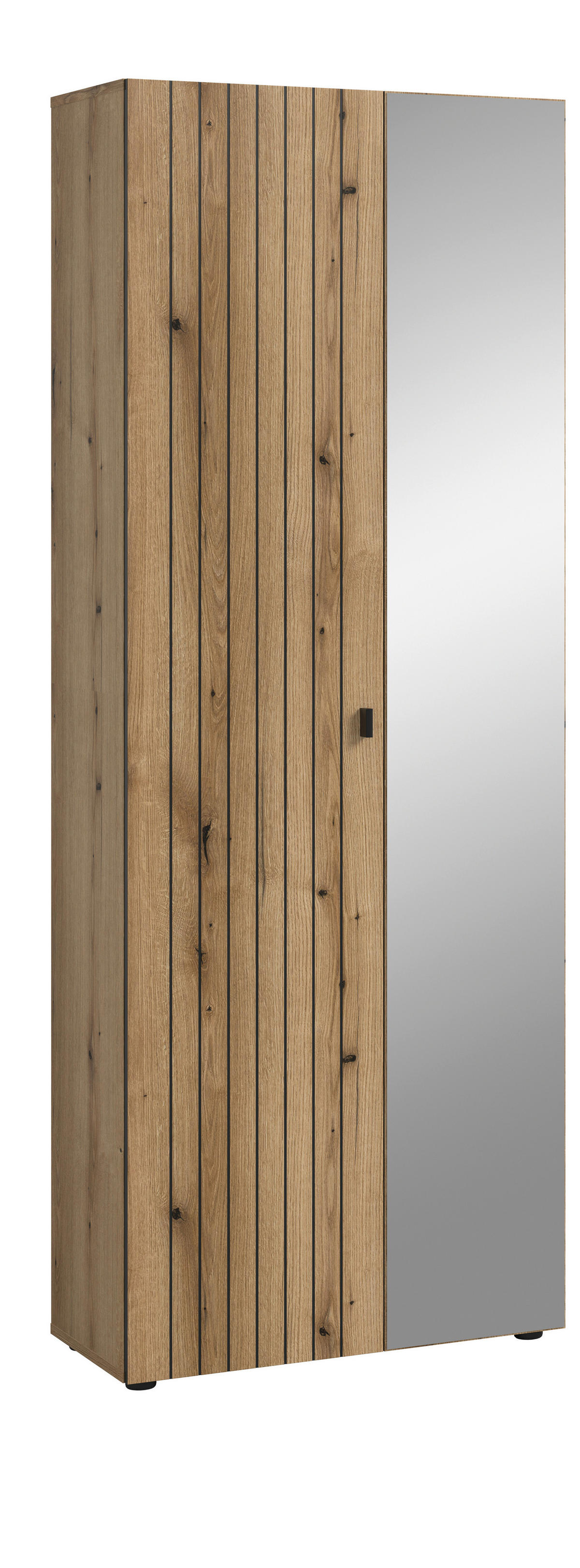 Garderobenschrank STATION Evoke Oak Nachbildung B/H/T: ca. 70x192x37 cm STATION - (70,00/192,00/37,00cm) - xonox.home