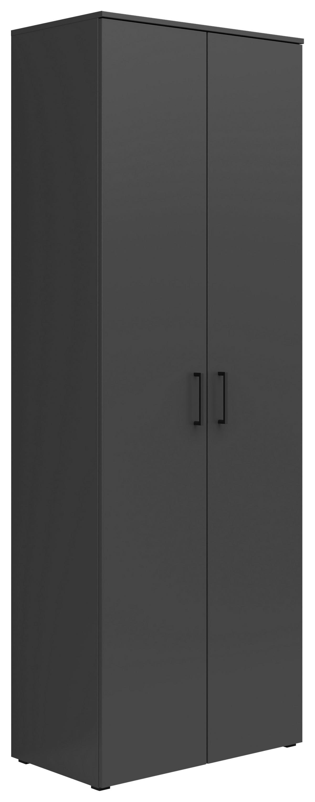 Schrank Multi-Stauraum Typ 52 anthrazit B/H/T: ca. 70x195x40 cm Multi-Stauraum Typ 52 - anthrazit (70,00/195,00/40,00cm)