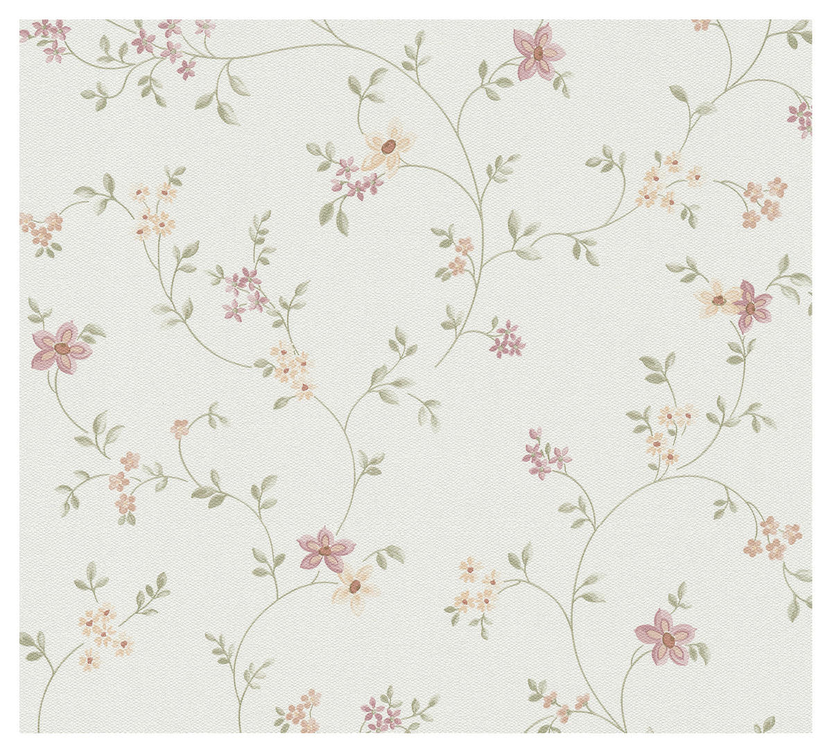 A.S.Creation Tapete grün bunt creme B/H/D: ca. 52x250x7,5 cm Tapete_selbstklebend - creme/bunt (7,50/250,00cm) - A.S.Creation