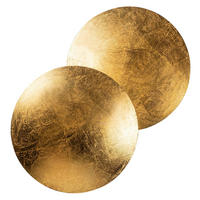 Opviq Wandleuchte gold Metall B/H/T/L: ca. 16x25x16x25 cm Yosma - gold (25,00/16,00/25,00cm) - Opviq