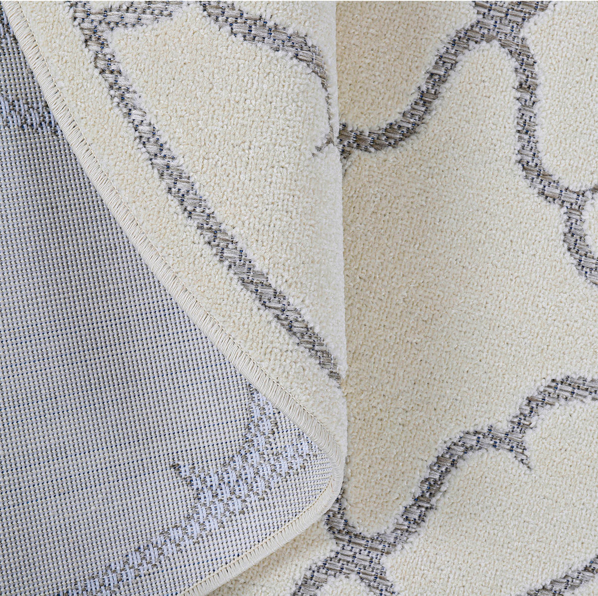 Sanat Outdoorteppich BERLIN creme B/L: ca. 150x150 cm BERLIN - creme (150,00/150,00cm) - Sanat