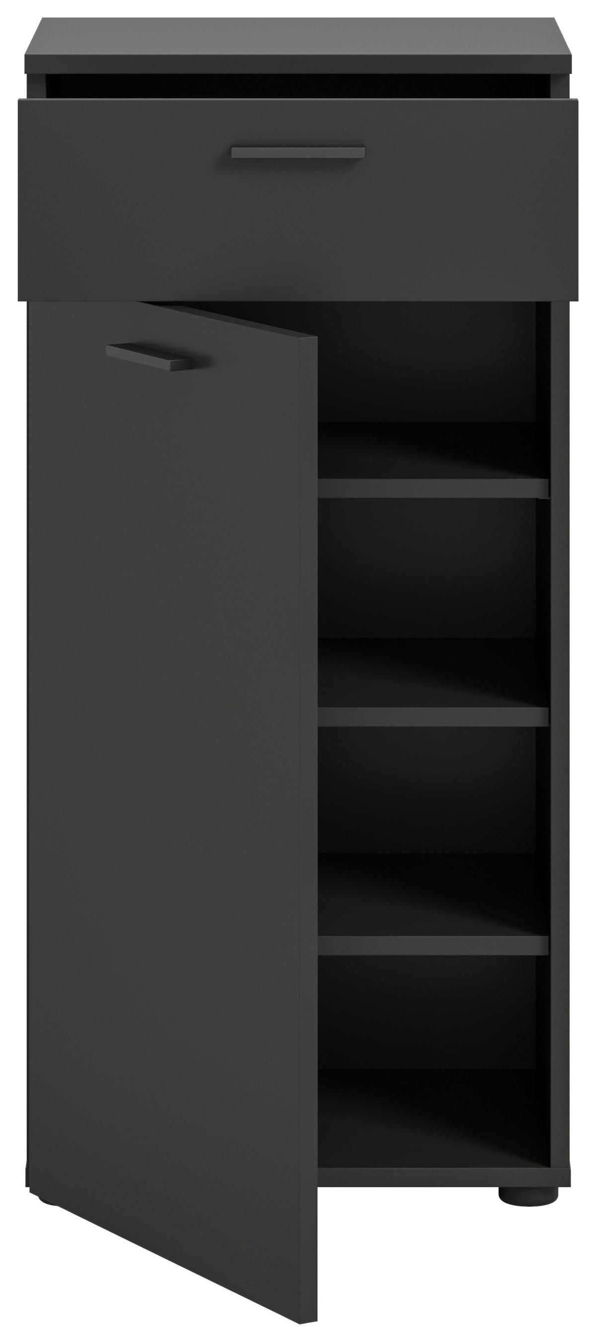 Schuhschrank Delton Basalt Nachbildung B/H/T: ca. 53x37x43 cm Delton - Basalt (53,00/37,00/43,00cm) - xonox.home