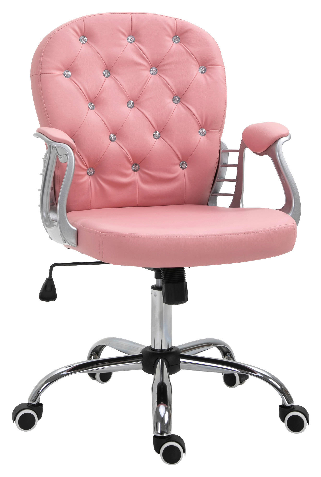 Drehstuhl 921-169V01PK rosa 921-169V01PK - rosa (60,50/59,50cm) - Vinsetto