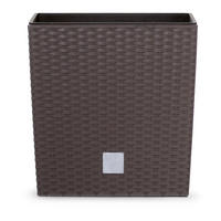 Prosperplast Pflanztopf Rato dunkelbraun Kunststoff B/H/L: ca. 32x33x32 cm Rato - dunkelbraun (32,00/32,00/33,00cm) - Prosperplast