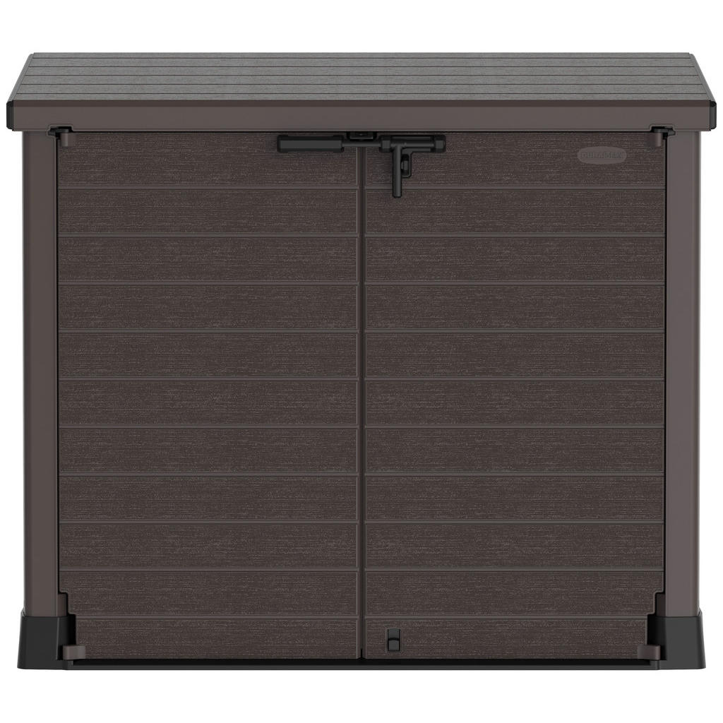 VCM Mülltonnenbox 2er StoreAway braun K... VCM Mülltonnenbox 2er StoreAway braun K...