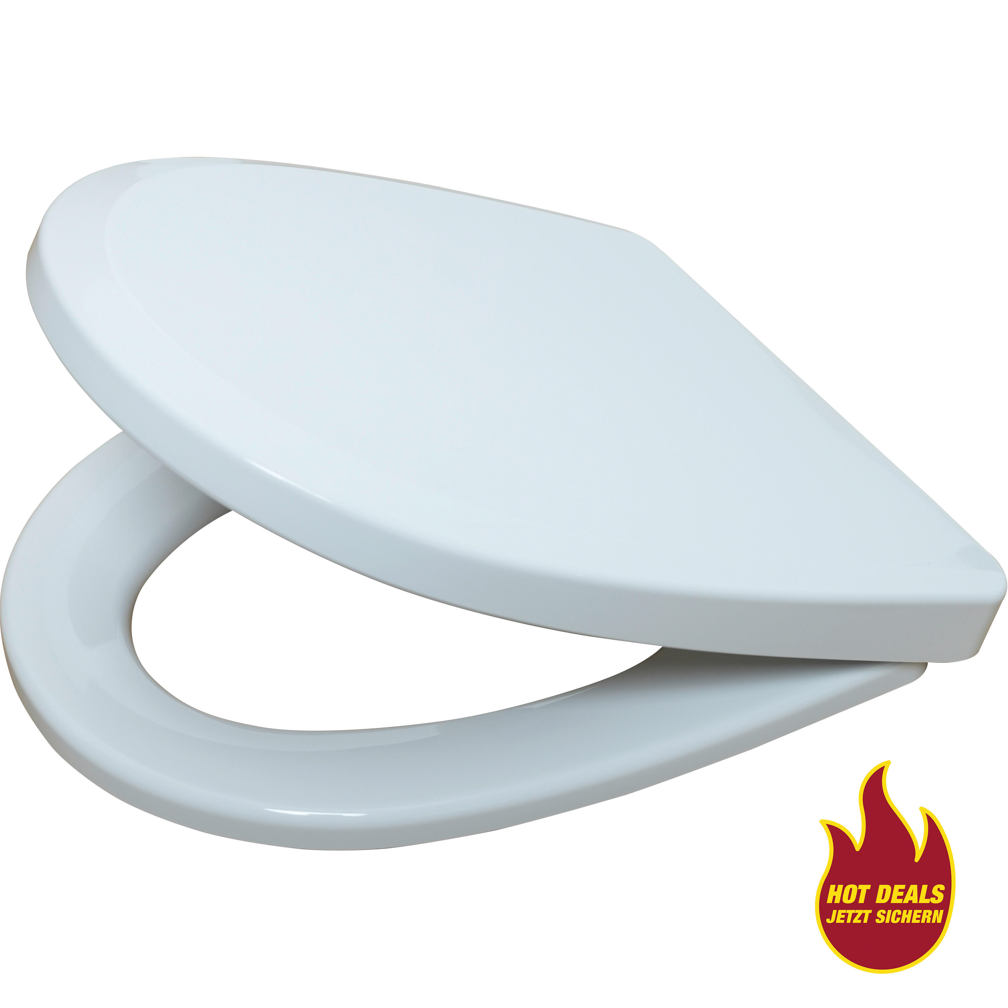 WC-Sitz weiß Thermoplast WC-Sitz_Bianco Thermoplast - weiß - POCOline