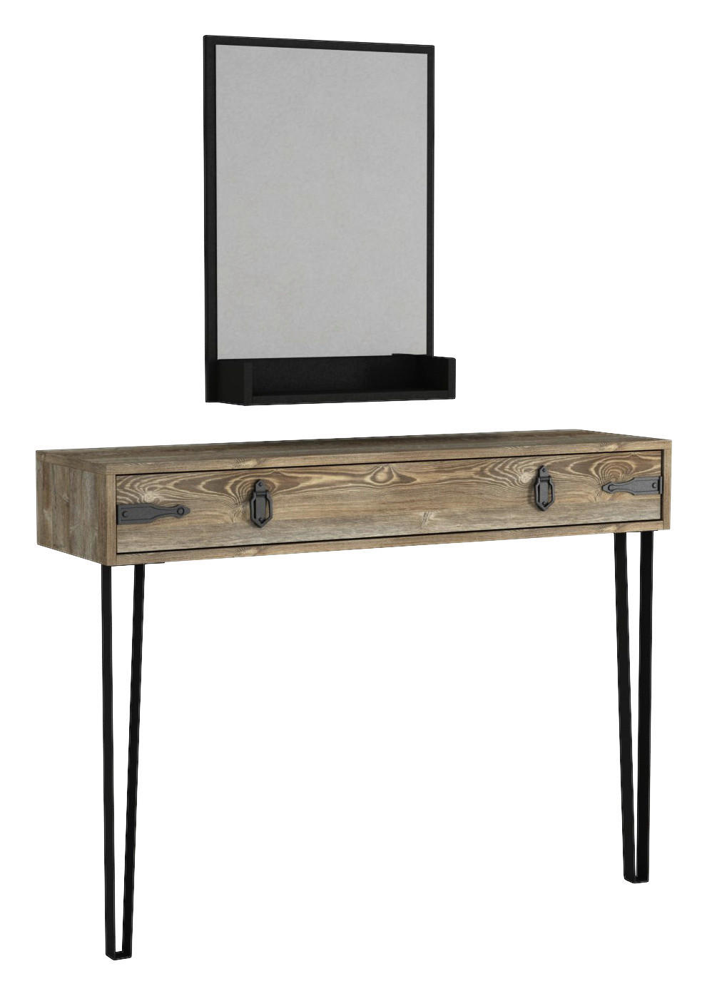 Konsolentisch Costa Eiche Nachbildung Spanplatte B/H/T: ca. 120x90x35 cm Costa - Eiche (120,00/90,00/35,00cm) - moebel17