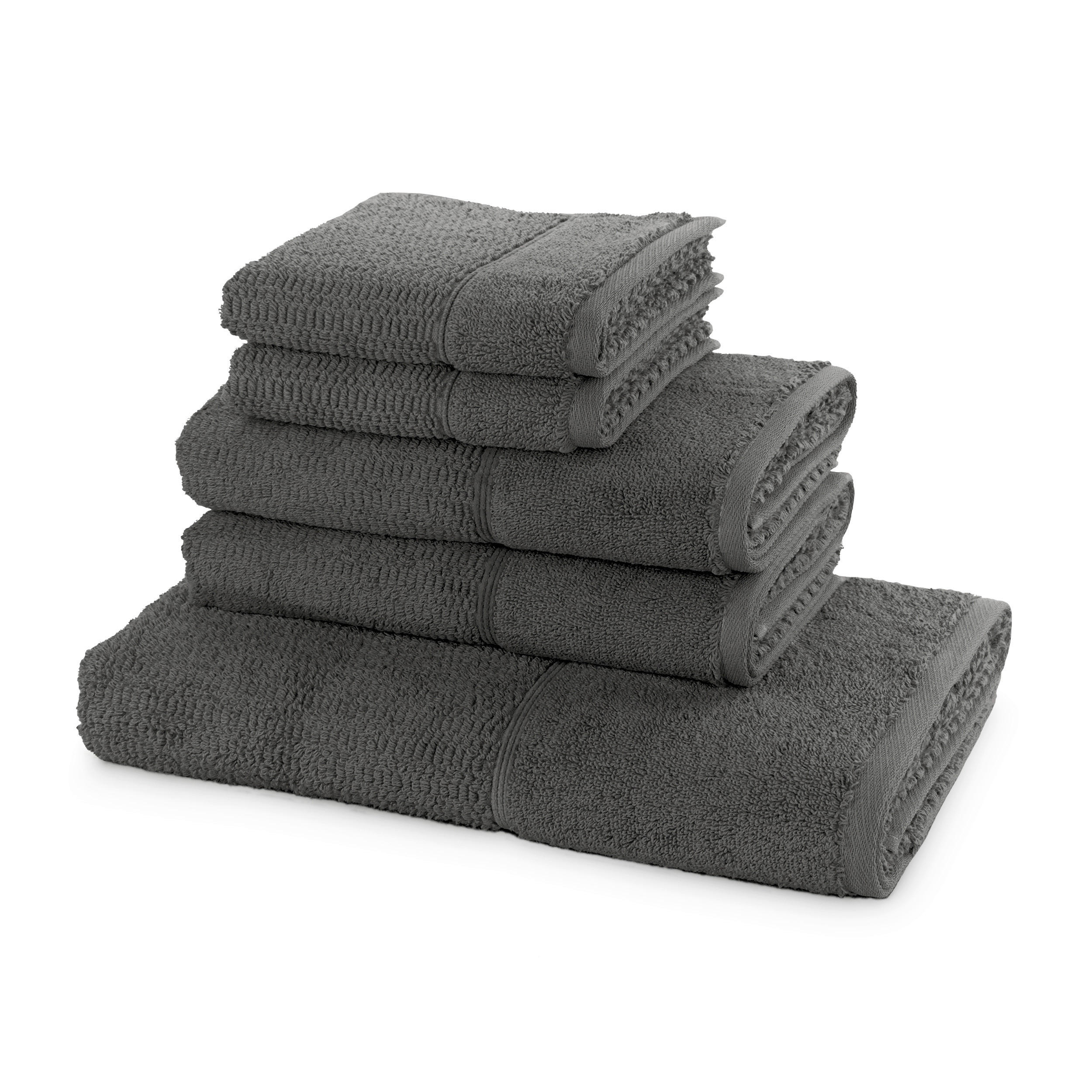 Frottier-Set Pearl Graphit Baumwolle Pearl - Graphit - frottana