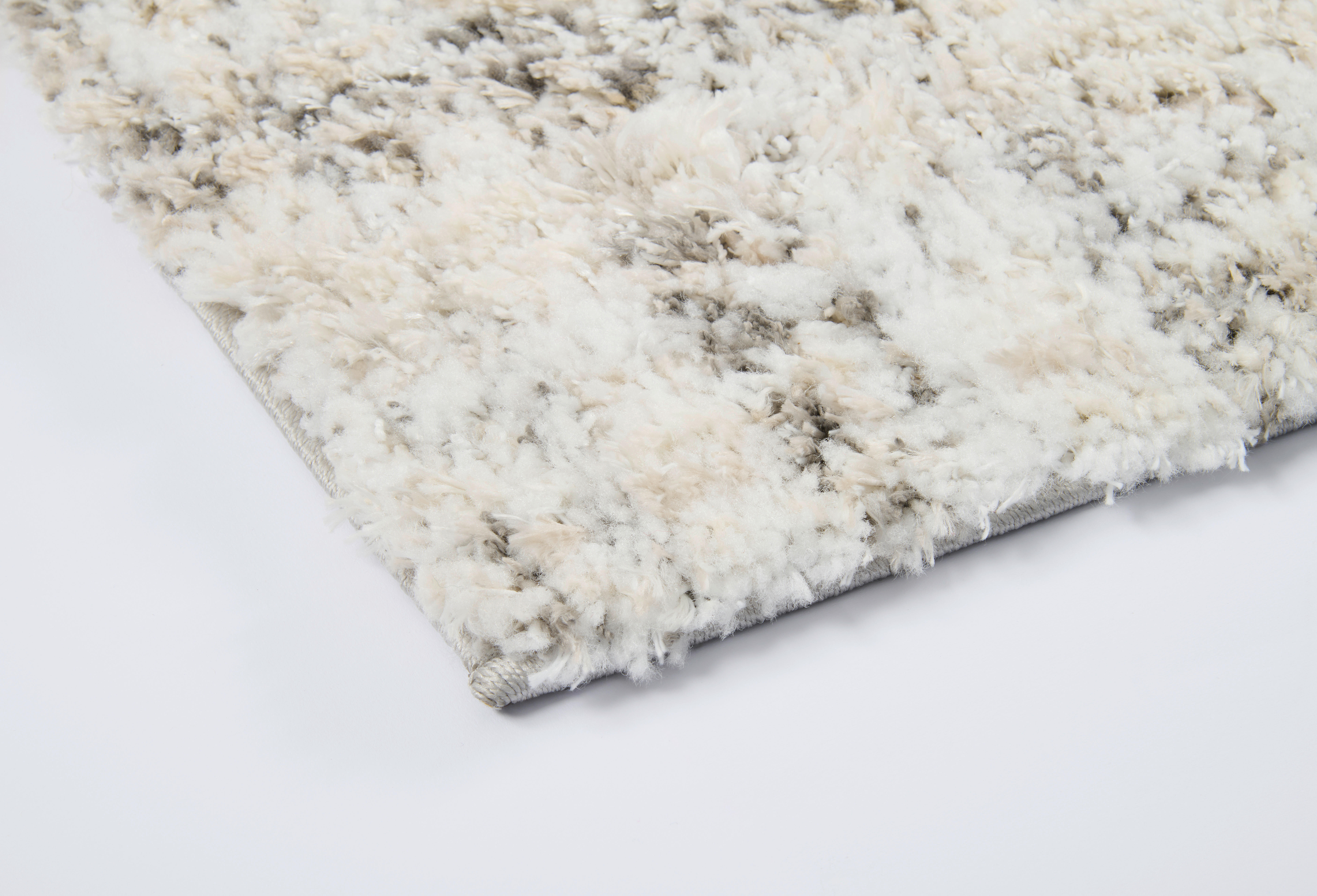 Thumbnail - Merinos Webteppich Bombay creme B/L: ca. 160x220 cm