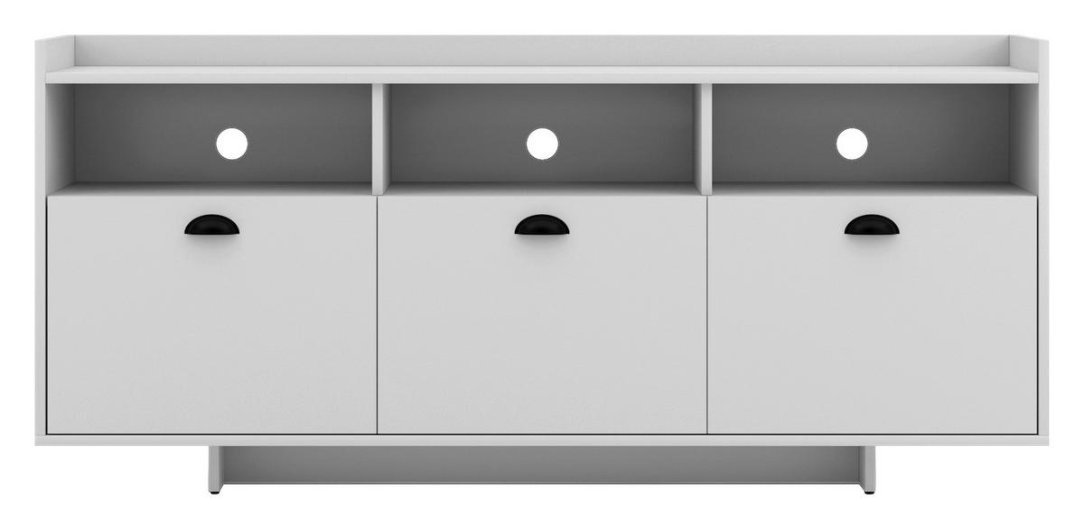 Kommode Cup weiß weiß matt B/H/T: ca. 155x75x40 cm Cup - weiß (155,00/75,00/40,00cm) - WIPMEB