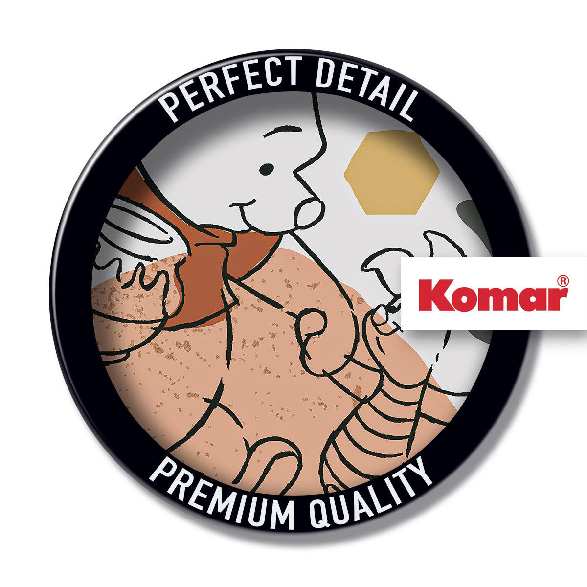 Komar Fototapete Winnie the Pooh Soulmate D: ca. 125 cm Winnie the Pooh Soulmate - (125,00cm) - Komar
